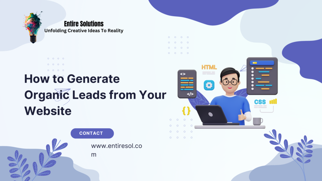How to Generate Organic Leads from Your Website